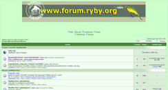 Desktop Screenshot of forum.ryby.org